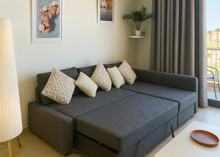 Duplex 1br King Bed And1 Sofa Bed By The Pool Appartement Hurghada